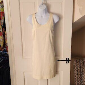 LightLight Yellow Shift Dress
